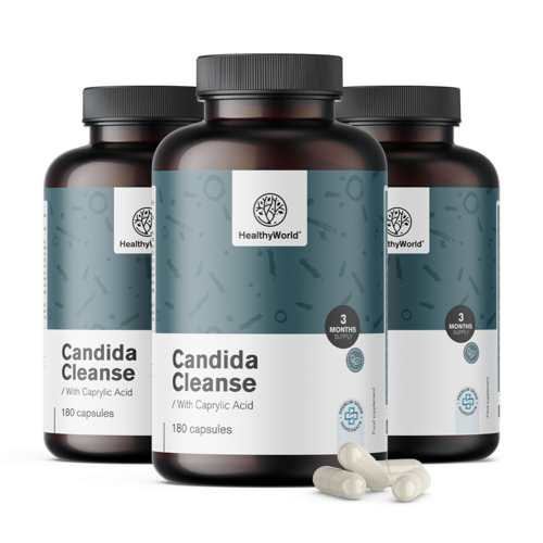 Candida Cleanse, 180 kapsul