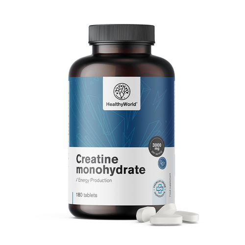 Kreatin monohidrat 3000 mg, 180 tablet